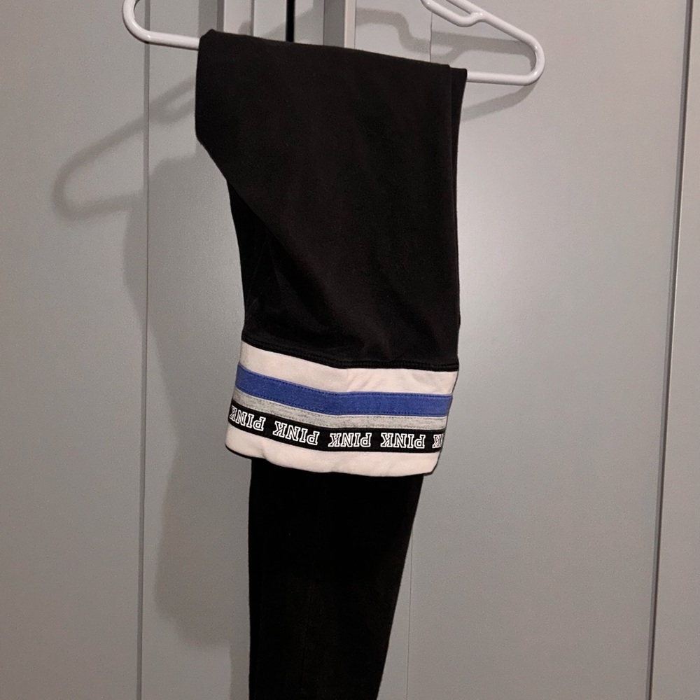 Two Pairs! PINK Victoria's Secret Black Leggings
